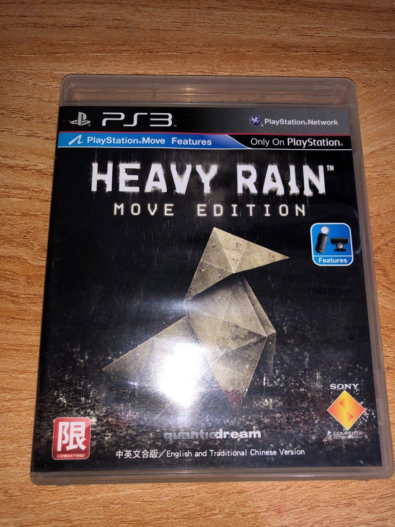 cilindro Además ir a buscar Heavy Rain PS3, Video Gaming, Video Games, PlayStation on Carousell