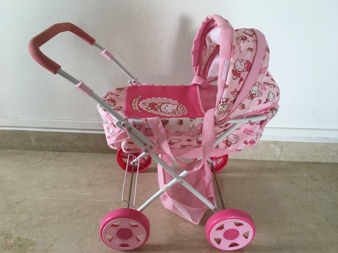 Hello Kitty Doll Pram Hobbies Toys Toys Games on Carousell