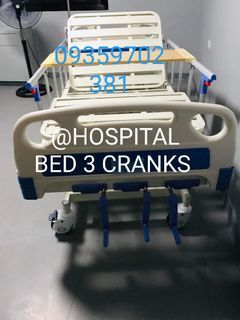 @HOSPITAL BED 3 CRANKS