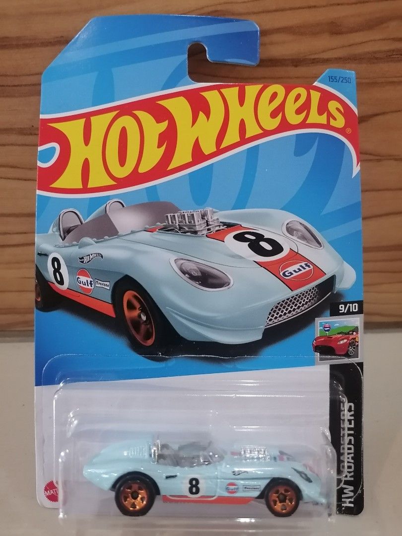 Hot Wheels 2023 HW Roadsters Glory Chaser Gulf Racing Blue