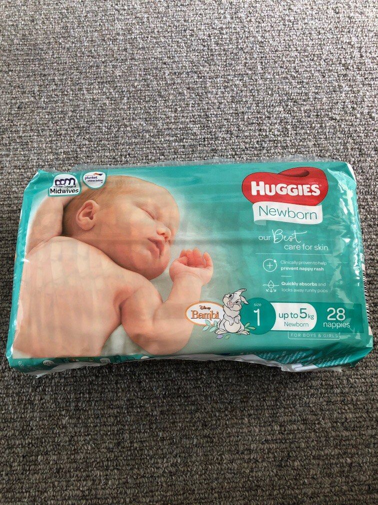 Huggies Diapers Newborn, Babies & Kids, Going Out, Other Babies Going