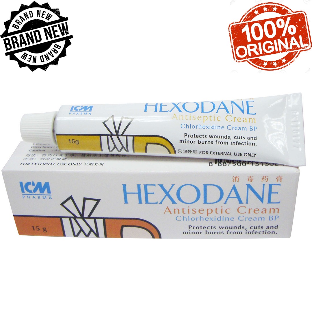 ICM Pharma Hexodane Antiseptic Cream 15G Protect against wounds cuts