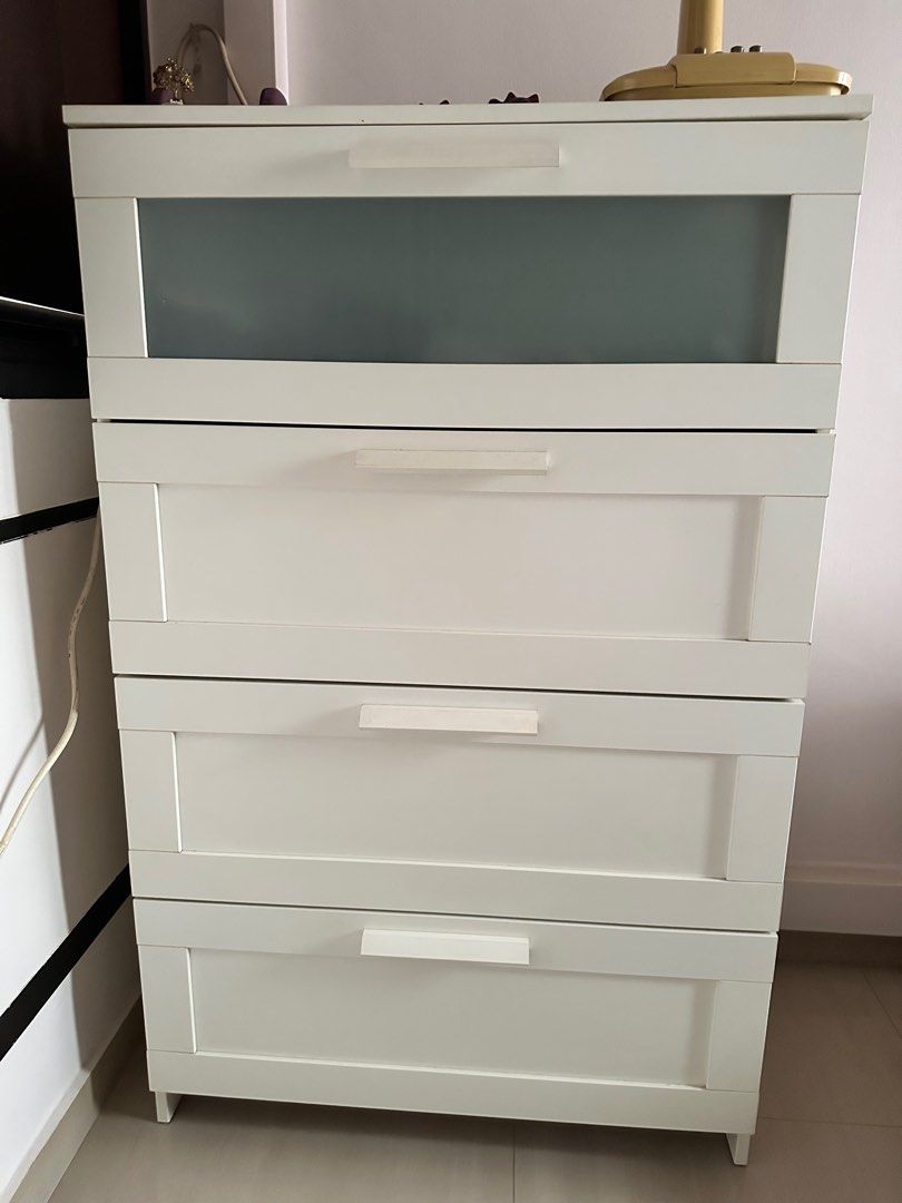 Ikea brimnes chest of 4 drawers, Furniture & Home Living, Furniture