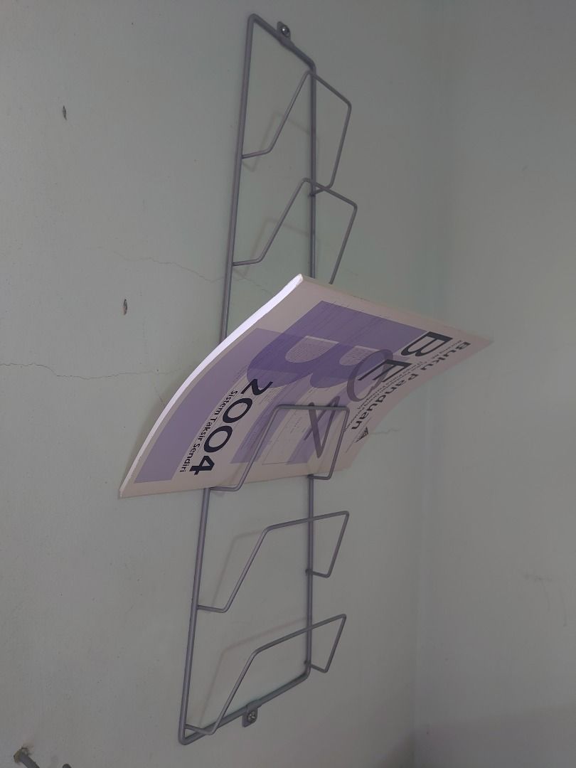 IKEA Magazine Holder Rack (wall mount), Furniture & Home Living, Home