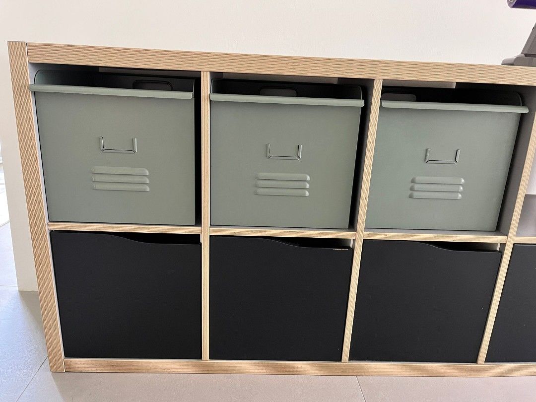 IKEA Resja metal storage boxes, Furniture & Home Living, Home Improvement & Organisation