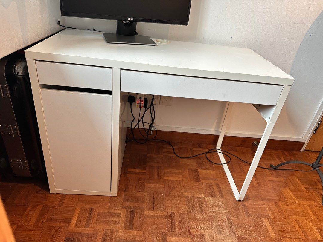 IKEA Study Table Micke white Desk, Babies & Kids, Baby Nursery & Kids