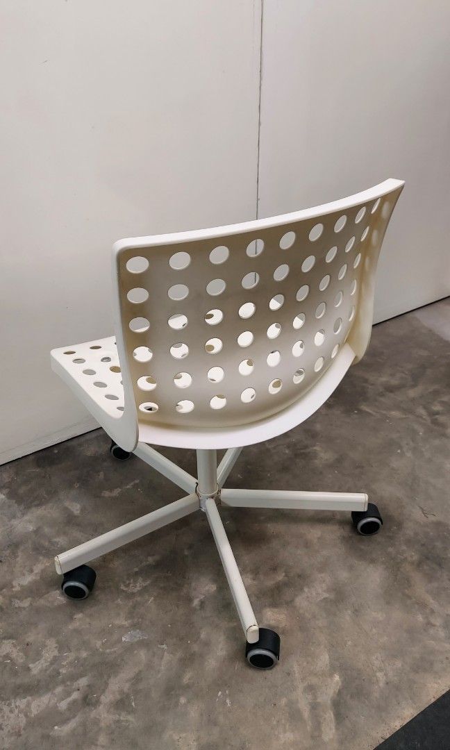 Ikea SKÅLBERG / SPORREN Swivel chair, white 14202.81120.610 