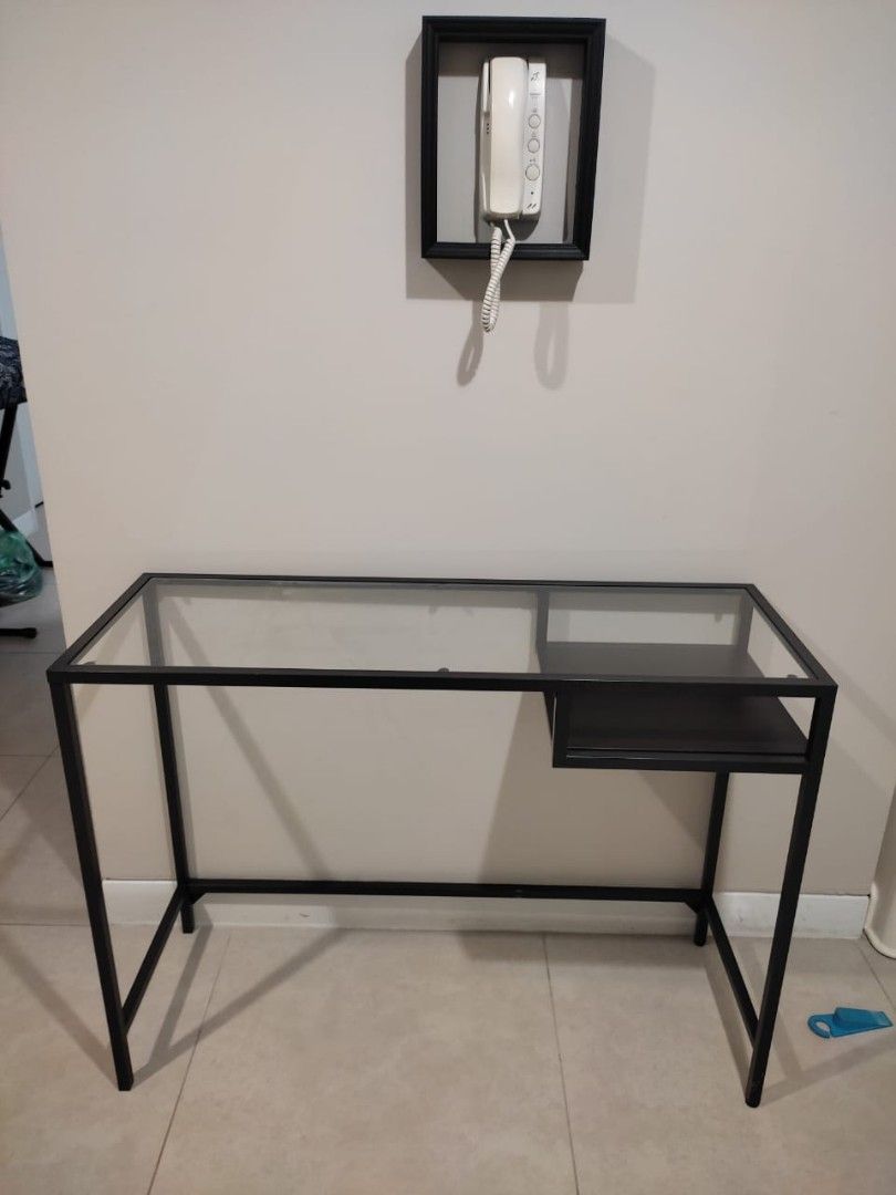 IKEA Vittsjo laptop table, Furniture & Home Living, Furniture, Tables