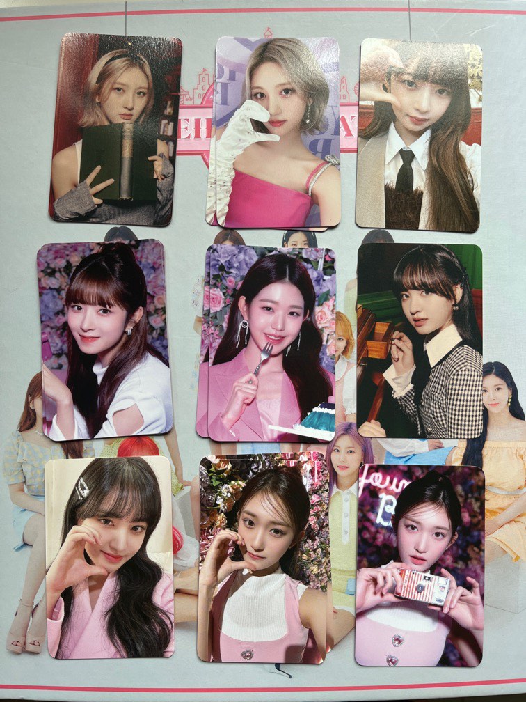 IVE the prom queens trading cards photocards, Hobbies & Toys