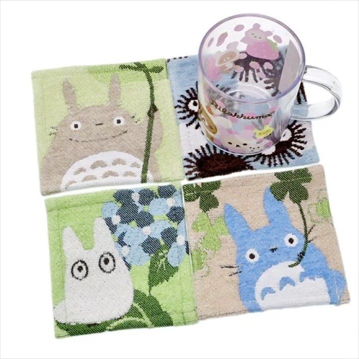 My Neighbor Totoro Gobelin Coasters Set of 4