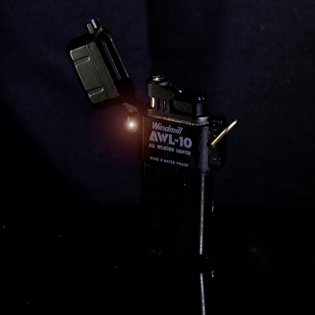 Japan Vintage Windmill AWL10 All Weather Lighter Wind & Water Proof