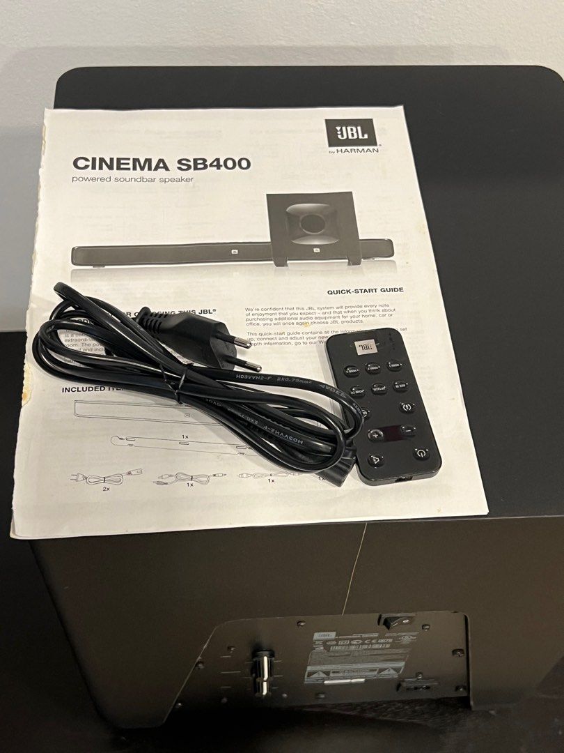 JBL Cinema SB400 subwoofer subwoofer only
