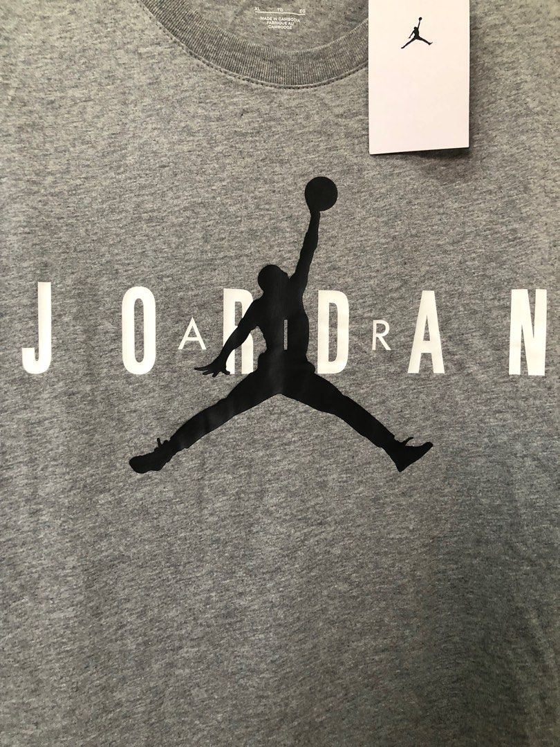 Jordan air Tshirt (Gray) (Category: Tshirts & Polo Shirts ) located in General Trias. Submitted by usitemsss (Listing ID 1227951968, Image 3). Description: *Bought from US!!! -Original/Authentic -Pls. trust us. Marami na kaming great ratings sa different account dito sa Carousel. D na na-open nung matagal naming d naAsikaso nung nag vacation kami sa US. Thank you. -SIZE XL (L=31” W=23.5”) -Unisex -Payment first policy -BDO/Gcash -Lalamove or J&T 