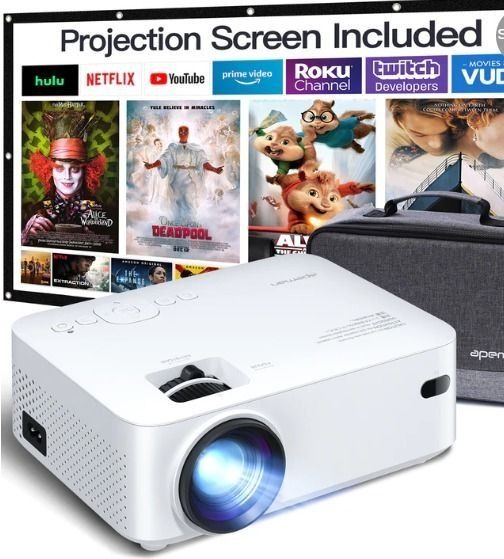[K0189] APEMAN LC400 Mini Projector, TV & Home Appliances, TV