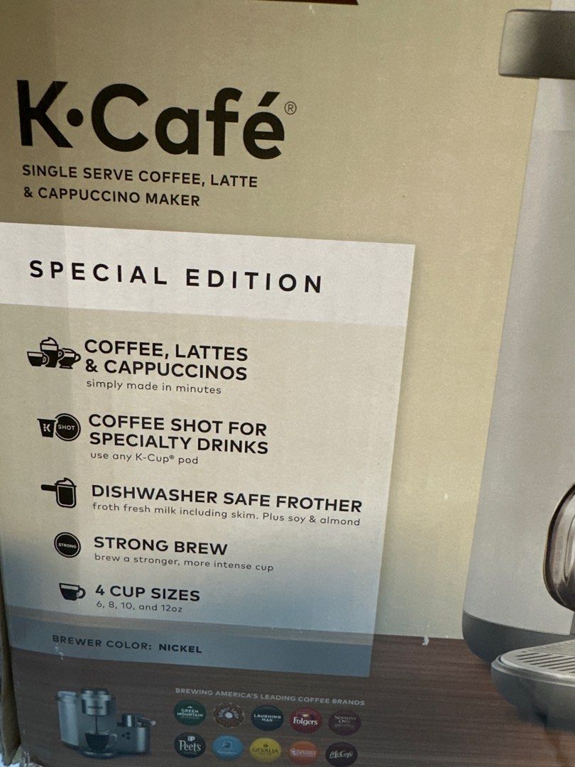 Keurig k best sale cafe nickel