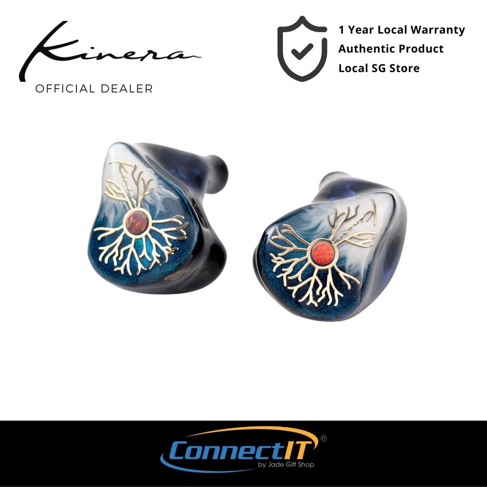 Kinera Idun Golden (Idun 2.0) In-Ear Monitoring Earphones IEM with 1 ...