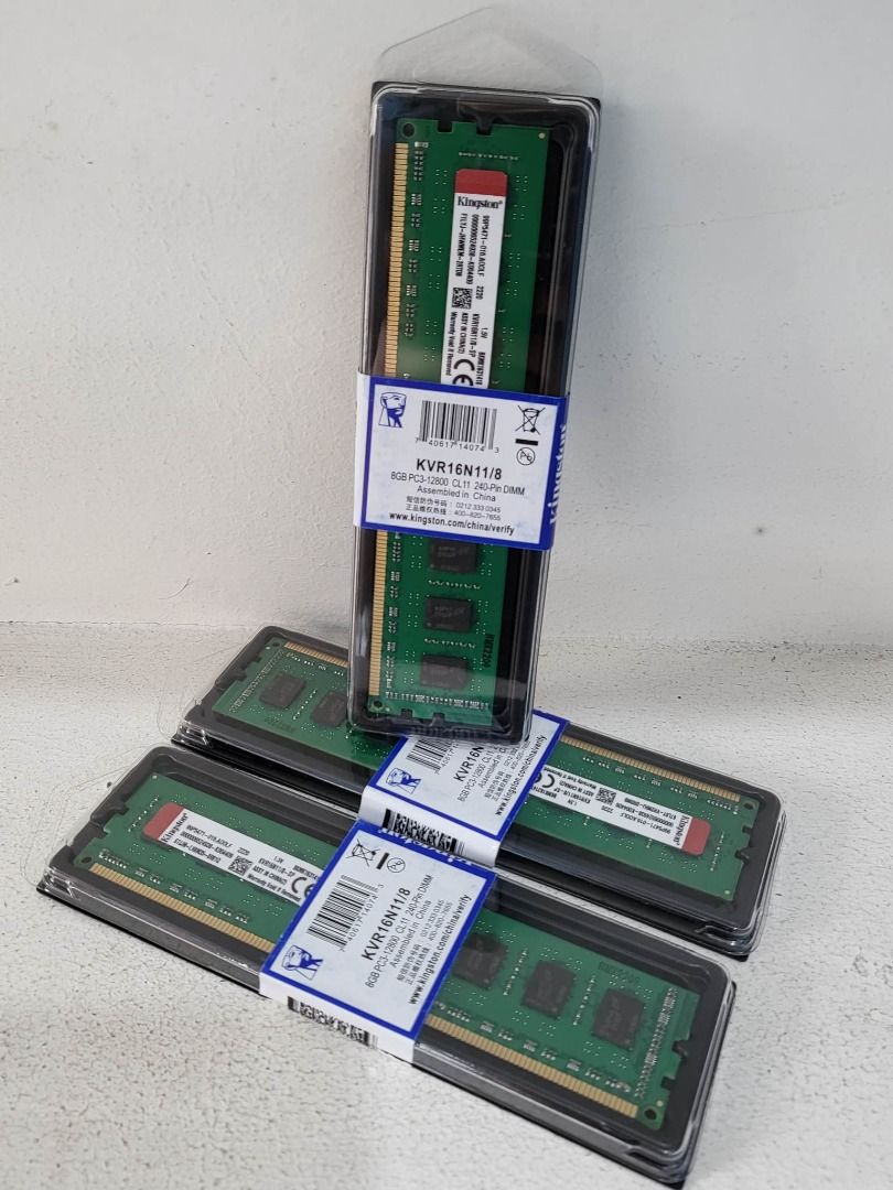 Kingston 8GB DDR3 1600Mhz Memory (Category: Hard Disks & Thumbdrives) located in Las Pinas. Submitted by borjamonica644 (Listing ID 1228040535, Image 1). Description: Kingston 8GB DDR3 1600Mhz Memory - Brand New - Price: 1,000 MOP : COD/GCash/Bank Transfer VIA : Lalamove/Grab - Same Day Delivery LOC : Las Pinas City How to order? Send me a message now! Monix Online @monixonline | 09562446082 FB Page: https://www.facebook.com/monixonline .