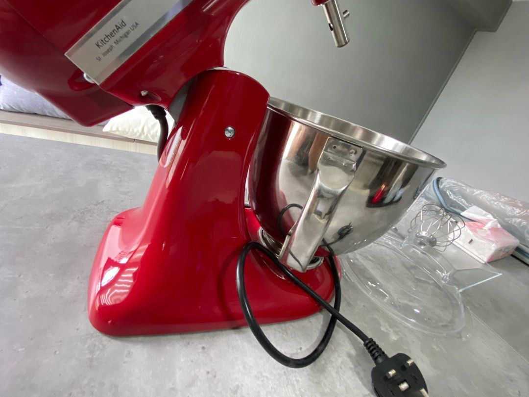 KitchenAid Artisan Red Rouge Imperial 4.8L Stand Mixer, TV & Home