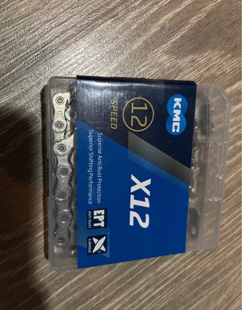 KMC Chain X12, Sports Equipment, Bicycles & Parts, Parts & Accessories ...