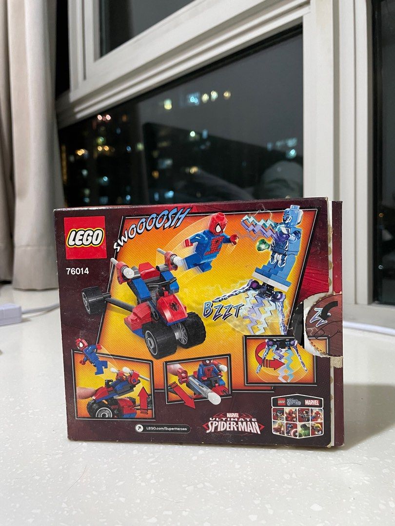LEGO 76014 Spider-Trike vs. Electro, Hobbies & Toys, Toys & Games on ...