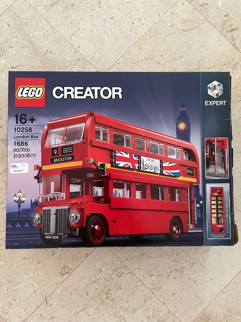 LEGO Creator Expert London Bus 10258 Building Kit (1686 Pieces)