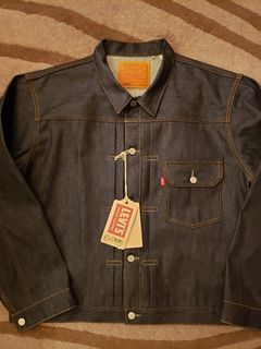 Xl LEVI'S® × NIGO 557XX HICKORY STRIPE TRUCKER JACKET, 男裝, 外套