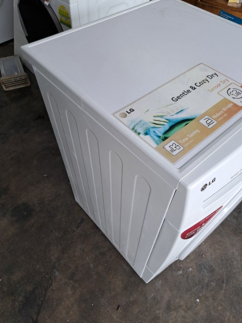 Lg 8kg condenser Dryer TDC8066S warranty 3 months, TV & Home