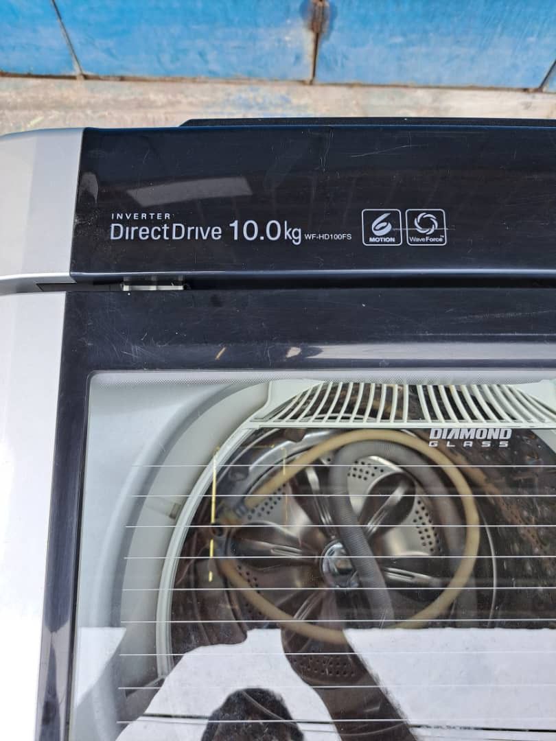 LG inverter top load washing machine 10 kg, TV & Home Appliances