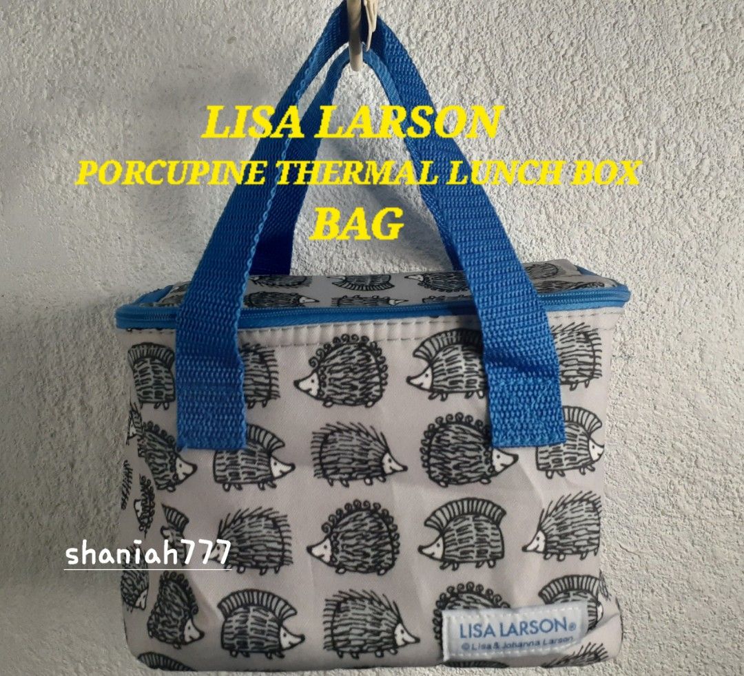 LISA LARSON Lisa  Johanna Larson Porcupine Insulated Cold Retention Lunch  Box Bag, Food Storage-JP, Furniture  Home Living, Kitchenware  Tableware,  Other Kitchenware  Tableware on Carousell