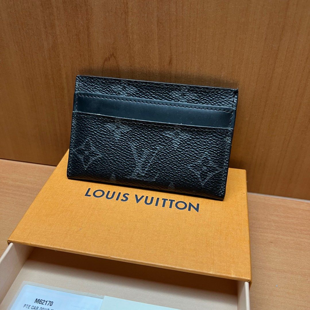 Louis Vuitton MONOGRAM 2020-21FW Double Card Holder (M62170)