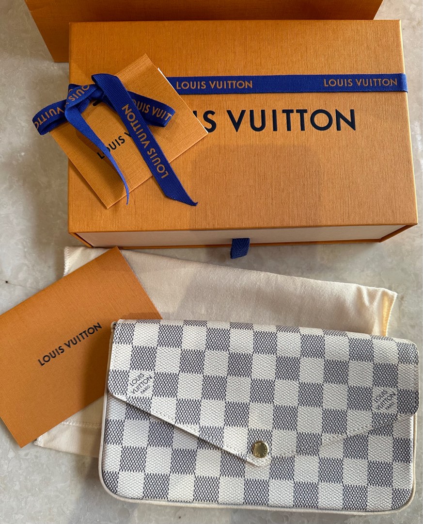 LOUIS VUITTON Kirigami Pochette Large/Small Monogram Canvas Clutch Bro