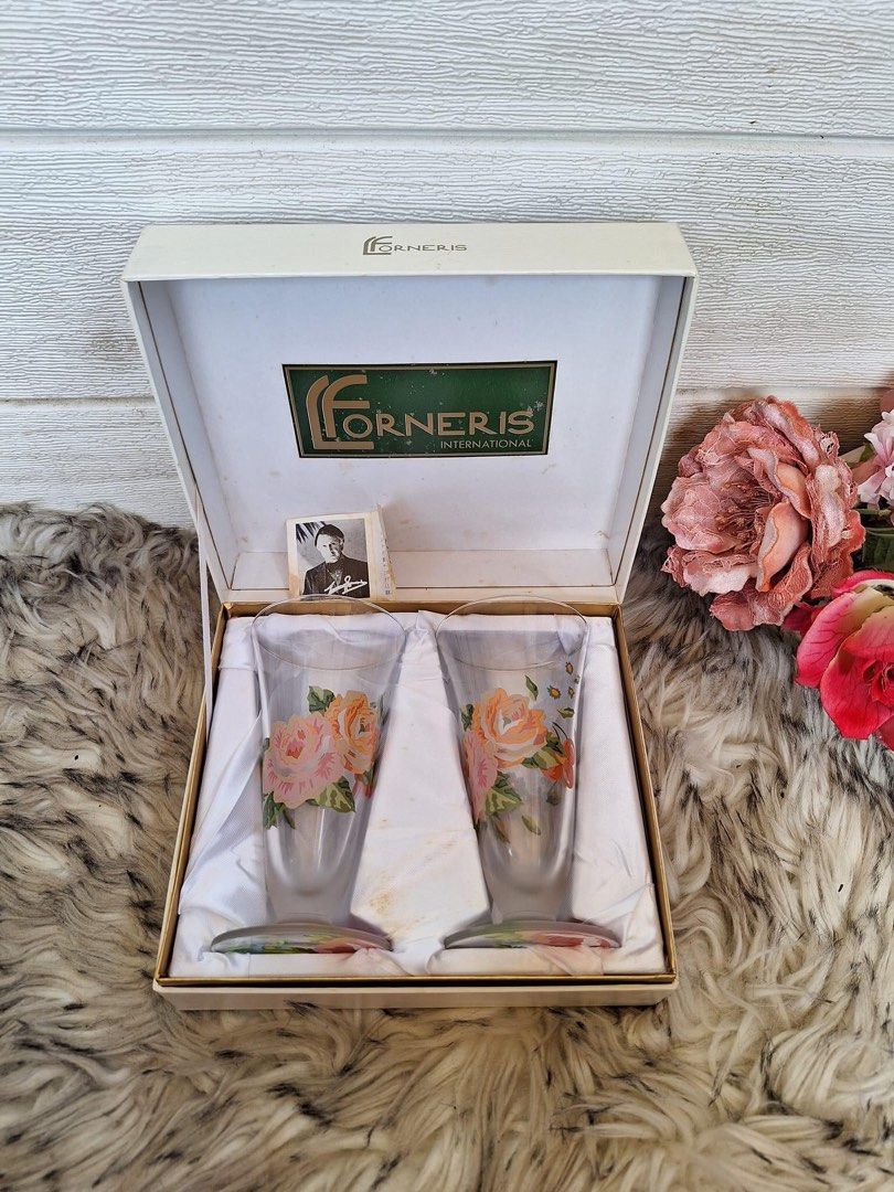 Luciano Forneris glass (Category: Other Kitchenware & Tableware) located in Tagum. Submitted by ynez.luxurypicksph (Listing ID 1227905586, Image 1). Description: Japan item Set of 2.