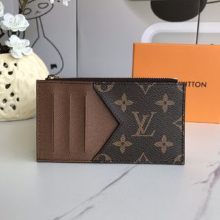 Louis Vuitton LV x YK Romy Card Holder Pumpkin Print