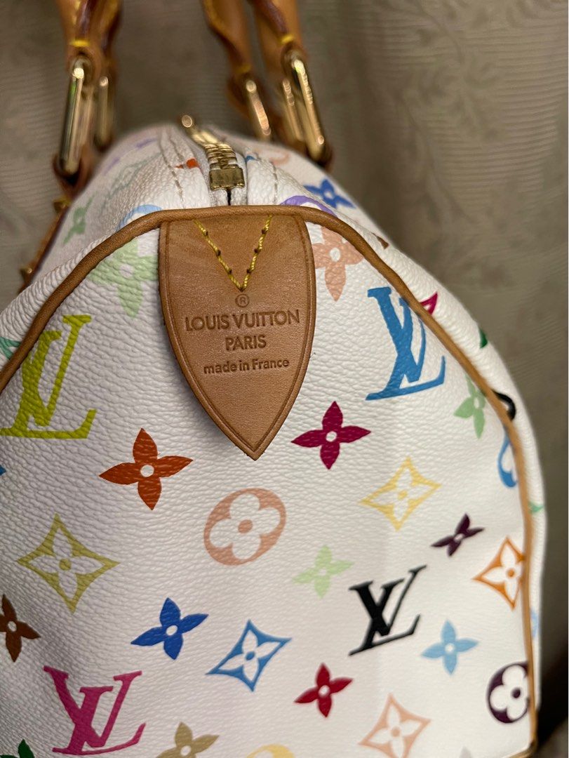 Speedy bag 30cm Louis Vuitton limited edition Multiple colors