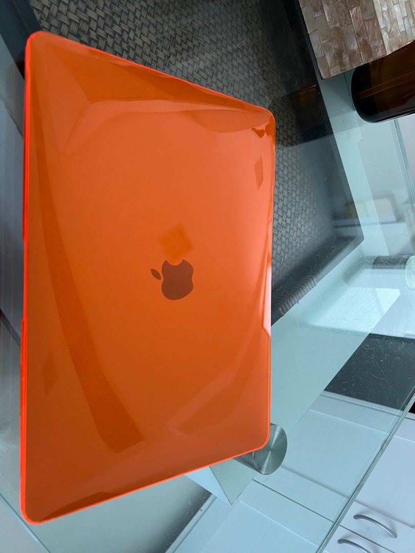 Orange macbook deals air case