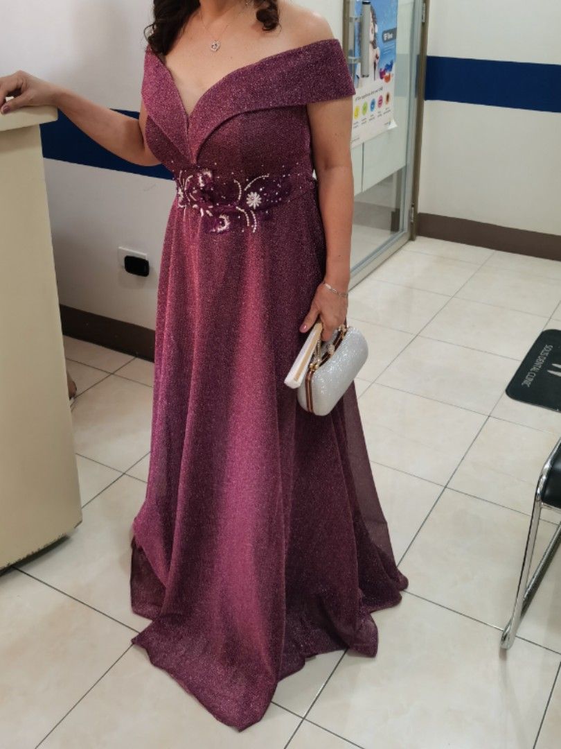 Wedding dress for chubby ninang cheap