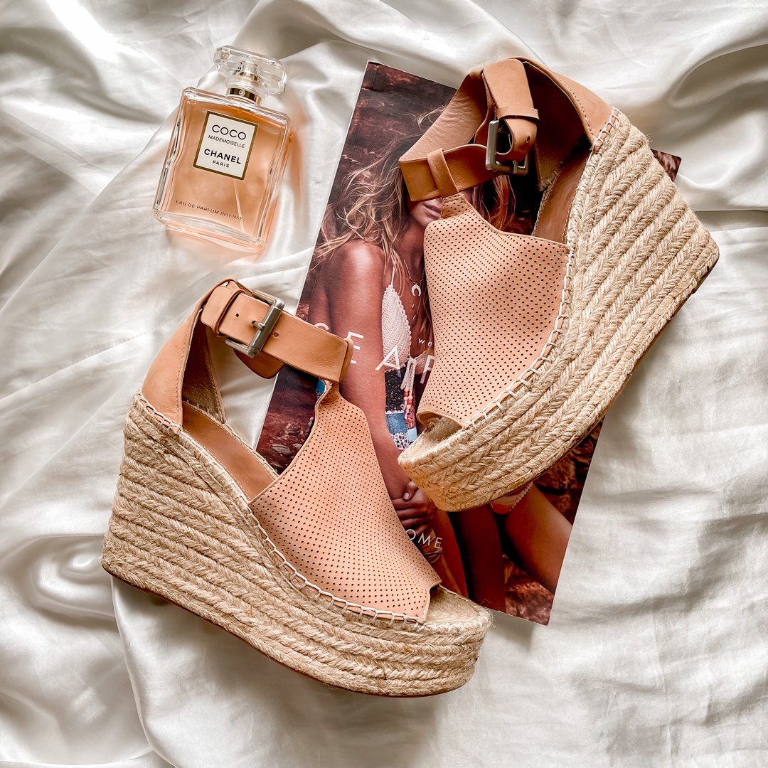 Marc fisher perforated best sale wedges
