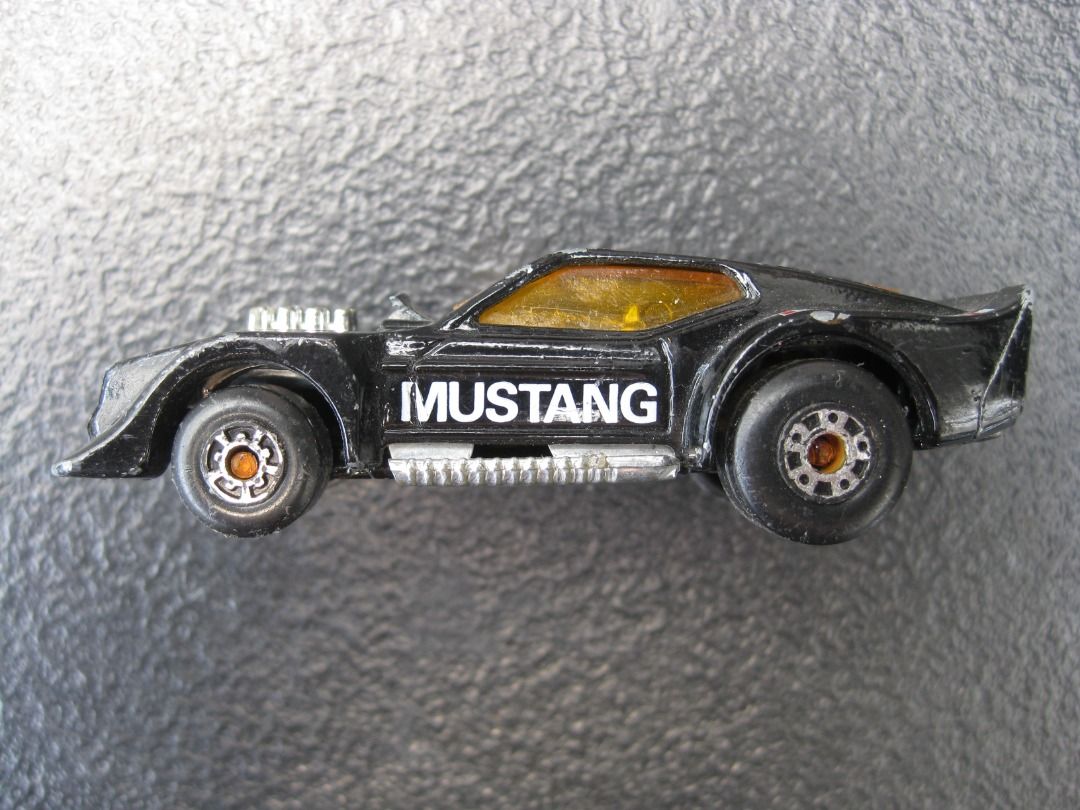 MATCHBOX IMSA Mustang Mach1 (Category: Vehicle & Diecast Models) located in Quezon City. Submitted by low-ballers_will_be_blocked (Listing ID 1227920284, Image 2). Description: opening hood. made in Macau. WYSIWYG.