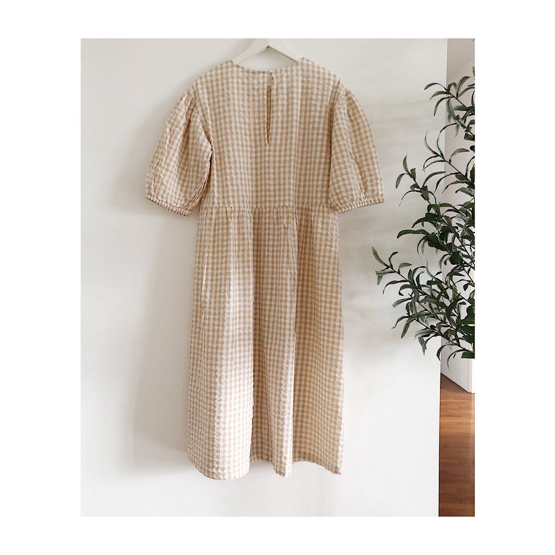 Monki gingham dress shop