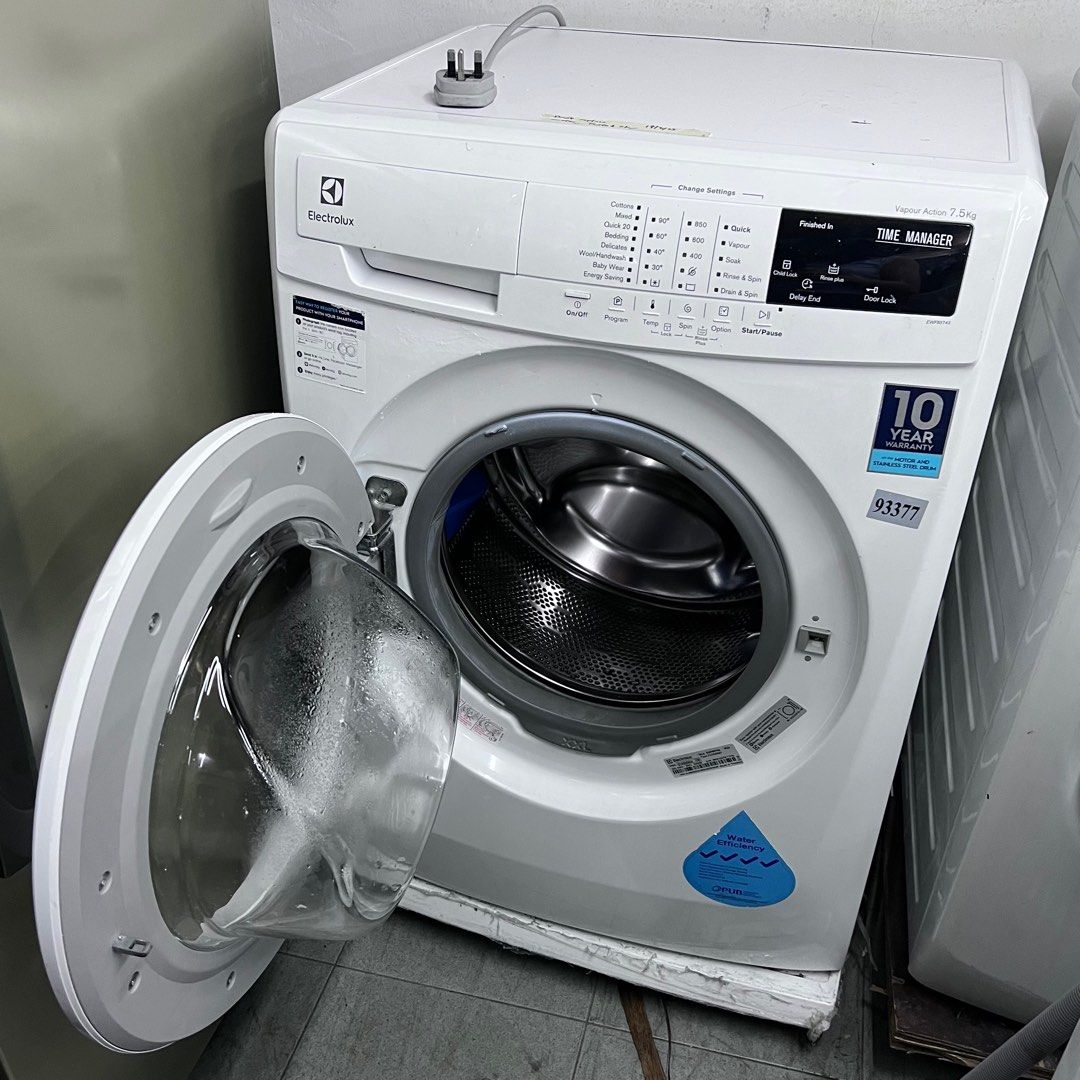 MUST BUY! Electrolux 7.5KG FrontLoader Washing Machine EWF85743 (93377