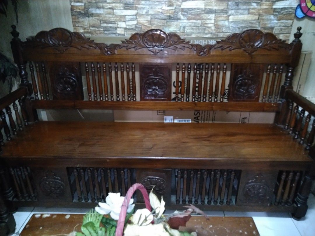 Narra Sala Set Philippine Made, Furniture & Home Living, Furniture