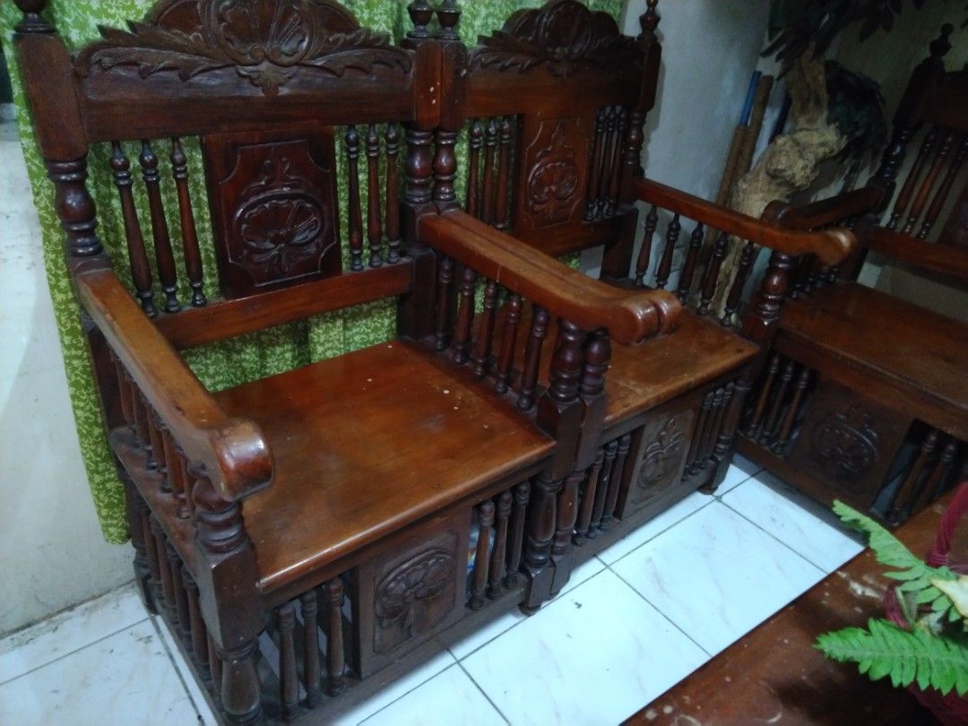 Narra Sala Set Philippine Made, Furniture & Home Living, Furniture