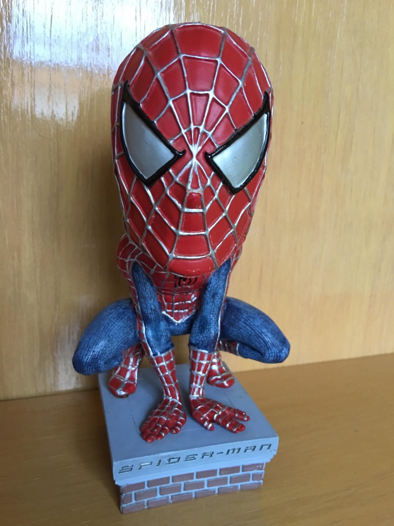 NECA Marvel Spider-Man Head Knocker Bobble Head, Hobbies & Toys, Toys &  Games on Carousell
