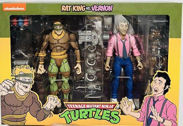Neca Rat King and Vernon (Category: Figurines & Statues) located in Naga. Submitted by downsouthtoys (Listing ID 1228038616, Image 1). Description: Brand new, misb.Minimal box damage as seen in the photo. Free shipping via LBC. Thank you. .