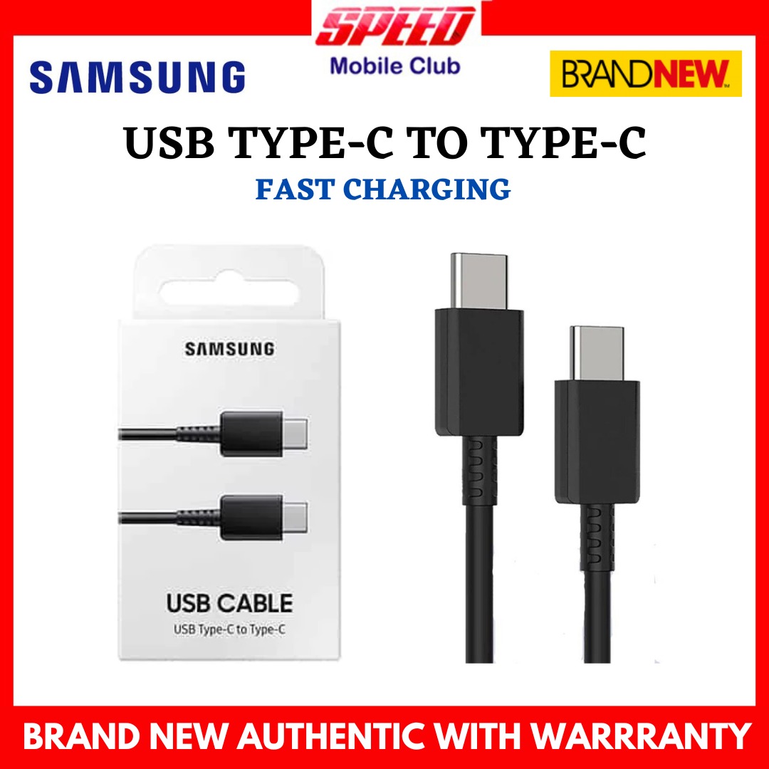 New Arrival Samsung Original Type C to C Cable | Brand New | Store ...