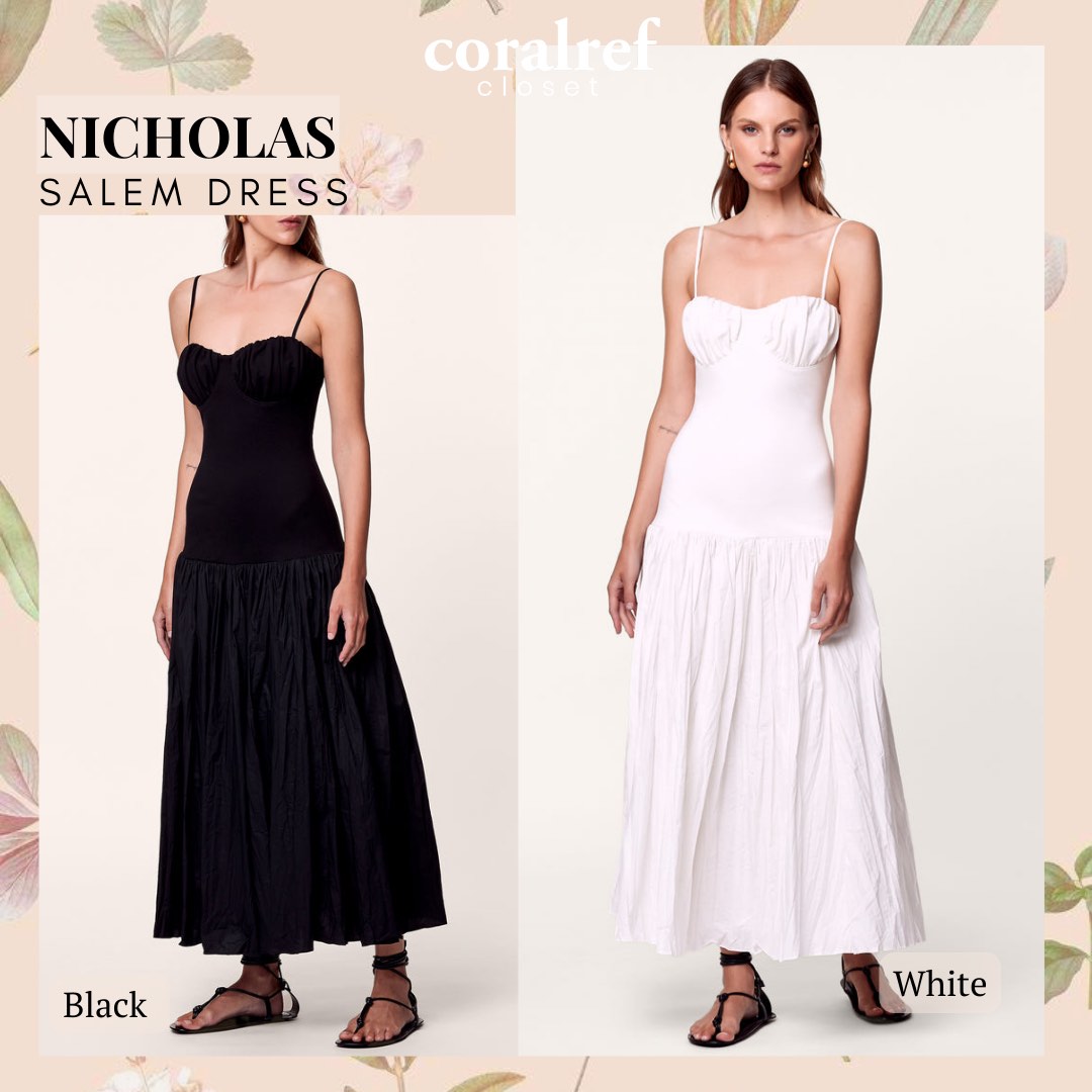 Nicolas tie front maxi dress hot sale