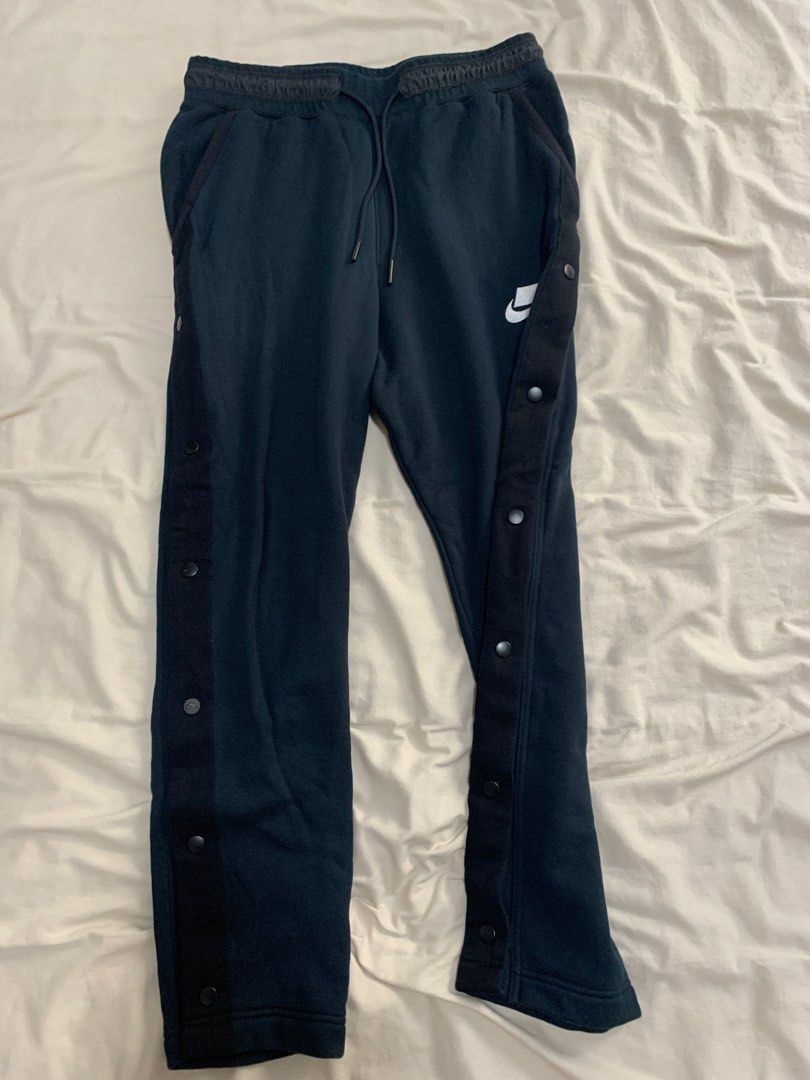 Nike joggers sweatpants button up