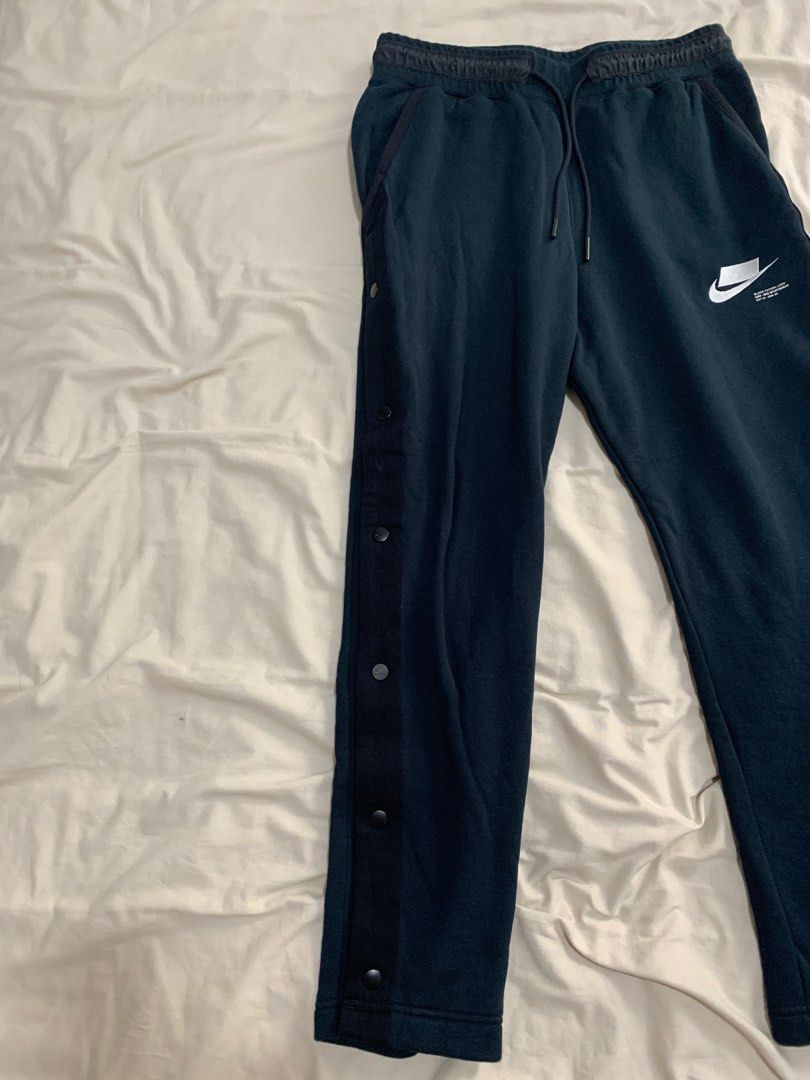 Nike joggers sweatpants button up Men s Fashion Bottoms Joggers