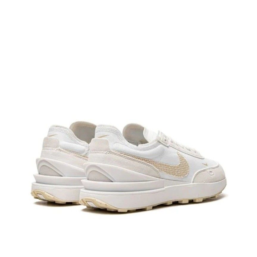 Nike Waffle One White/Beige Size 6.5 (Category: Sneakers) located in Pasig City. Submitted by impulsechesca (Listing ID 1227976547, Image 2). Description: Brand New, worn to fit only Size: US 6.5, fits 7 comfortably These retail for 5k, only selling for 4.2k. Price is negotiable. RFS: Given as a gift, but already have same model..