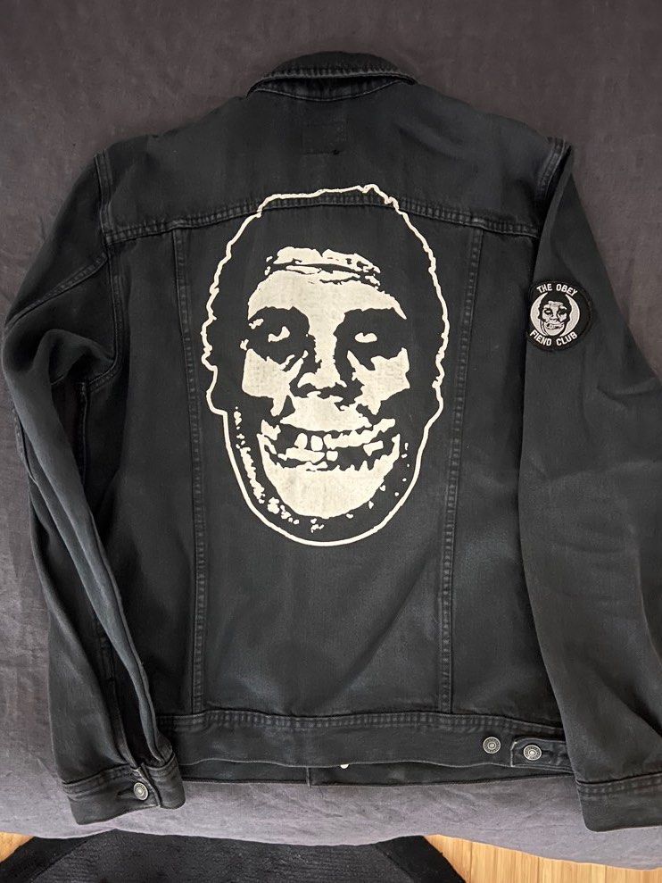 Obey misfits denim sales jacket